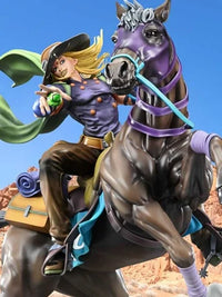 JoJo's Bizarre Adventure Steel Ball Run Chozo Art Collection Gyro Zeppeli & Valkyrie Figure