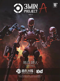 3 Min Project Xentinel (Red Ver.) 1/18 Scale Model Kit