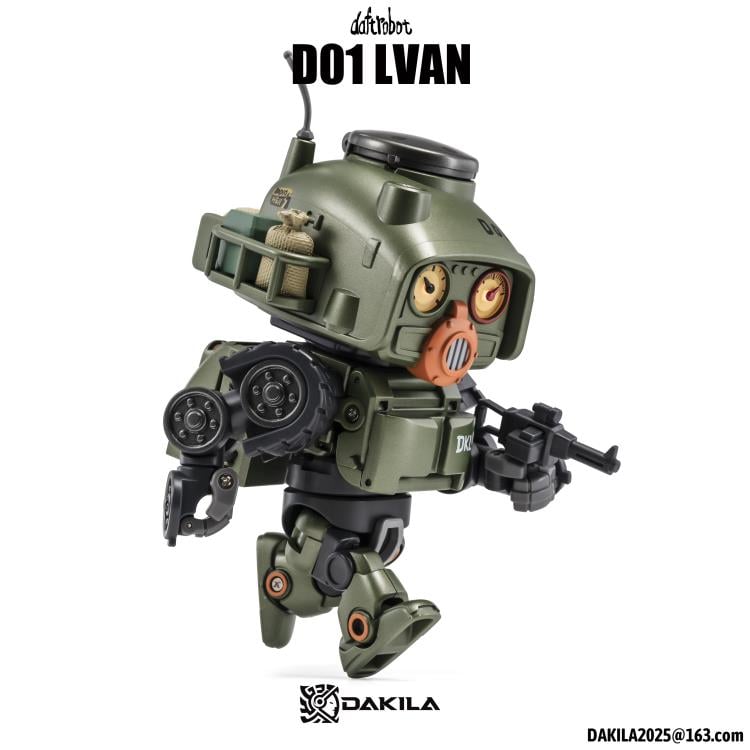 DAFTBOTS Series Hell March D01 LVAN Action Figure