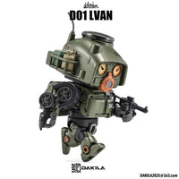 DAFTBOTS Series Hell March D01 LVAN Action Figure