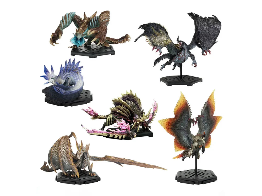 Monster Hunter Capcom Figure Builder Standard Model Plus The Best Vol.25 & 26 Box of 6 Figures