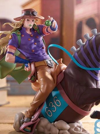JoJo's Bizarre Adventure Steel Ball Run Xross Link MAX Gyro Zeppeli Figure