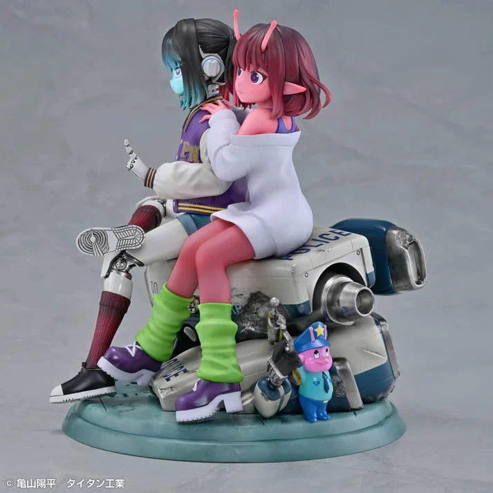 Milky Subway The Galactic Limited Express Chiharu & Makina Figure