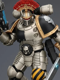 Warhammer The Horus Heresy Iron Warriors MkII Tactical Sergeant with Power Sword, Bolt Pistol and Plasma Pistol 1/18 Scale Action Figure