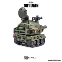 DAFTBOTS Series Hell March D01 LVAN Action Figure