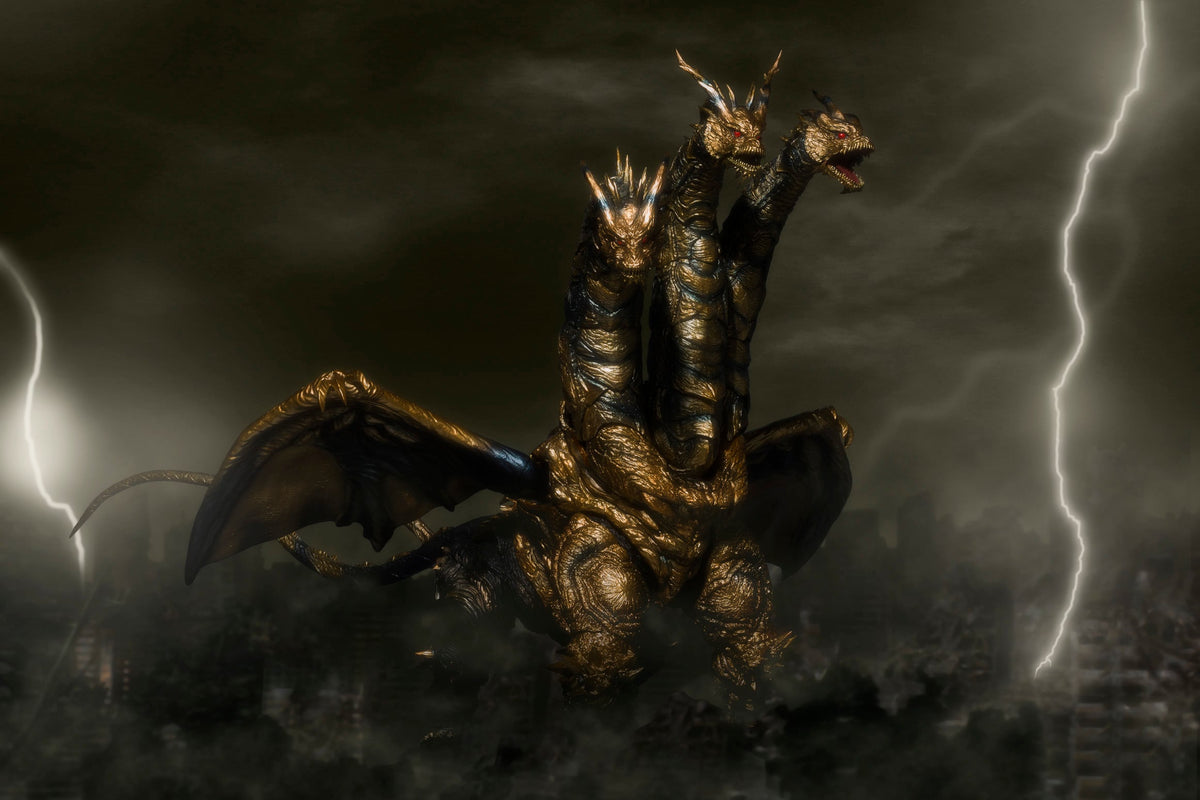 Godzilla: Final Wars S.H.MonsterArts Kaizer Ghidorah Action Figure