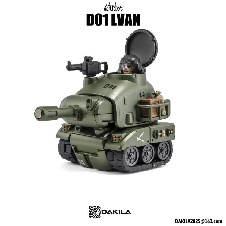 DAFTBOTS Series Hell March D01 LVAN Action Figure