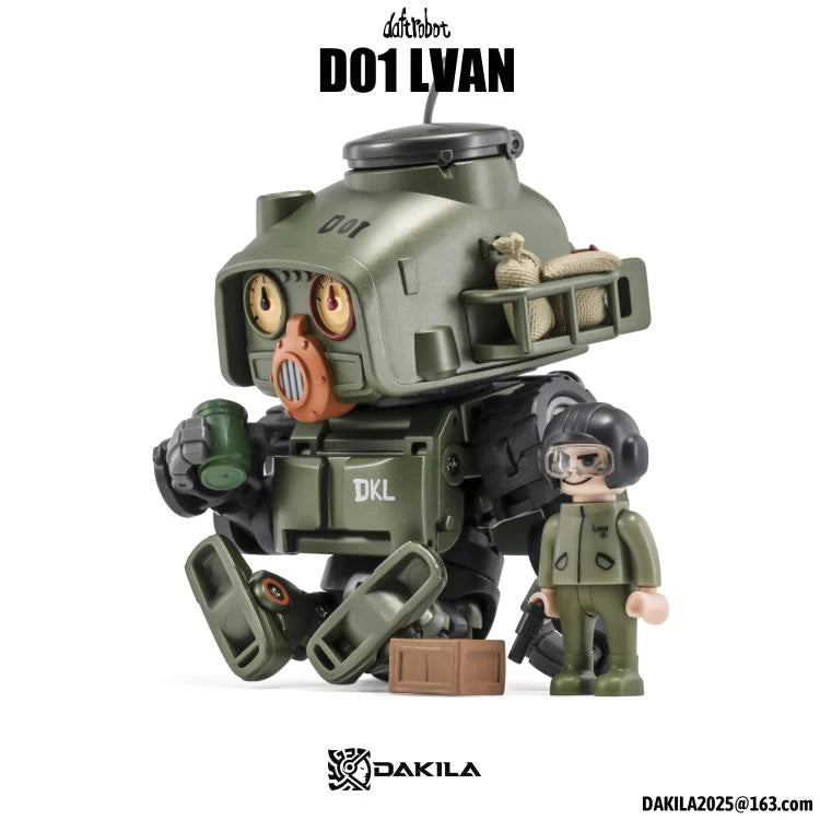 DAFTBOTS Series Hell March D01 LVAN Action Figure