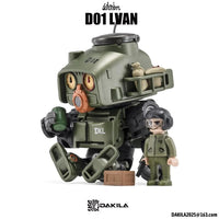 DAFTBOTS Series Hell March D01 LVAN Action Figure