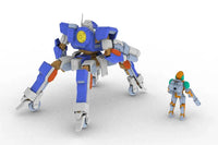 Wolf Fang Kuuga 2001 Type 03 Karyu 1/35 Scale Model Kit