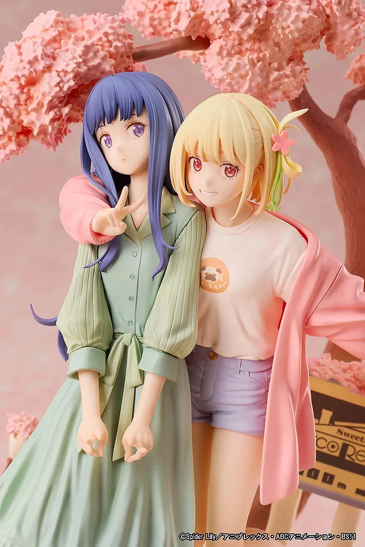 Lycoris Recoil Chisato Nishikigi & Takina Inoue (Spring Ver.) Figure