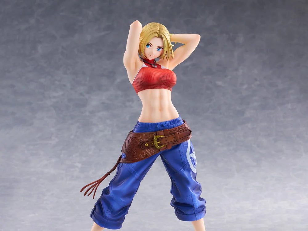 The King of Fighters XV Fighting Girls Collection Blue Mary 1/7 Scale Figure