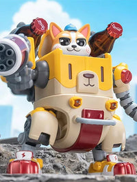 Meow! Woof! Secret Service Cute Pet Assembling Mecha Series Active KJ-052 Colaji Model Kit