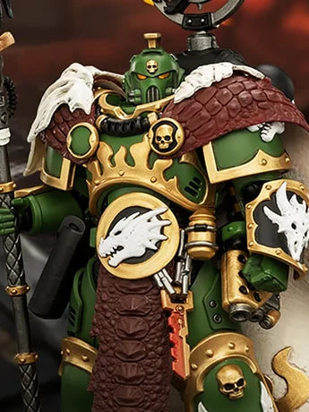Warhammer 40K Salamanders Vulkan He'Stan The Forgefather 1/18 Scale Action Figure