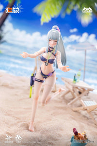 Girls' Frontline 2 Exilium Pocket Art Series Klukai (Cerulean Breaker Ver.) (Standard Ver.) 1/12 Scale Action Figure