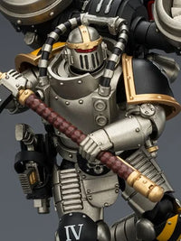 Warhammer The Horus Heresy Iron Warriors MkII Assault Legionary 2 with Bolt Pistol & Heavy Chain Axe 1/18 Scale Action Figure