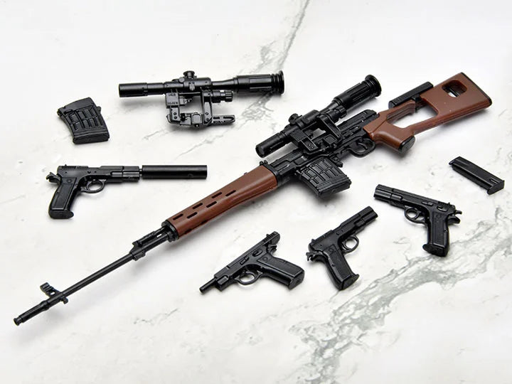 Little Armory x Gunslinger Girl LA-GG02 Rico SVD Cz75 Type 1/12 Scale Accessory Set