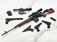 Little Armory x Gunslinger Girl LA-GG02 Rico SVD Cz75 Type 1/12 Scale Accessory Set