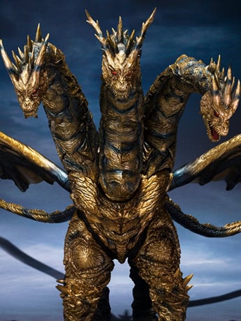 Godzilla: Final Wars S.H.MonsterArts Kaizer Ghidorah Action Figure