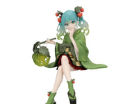 Vocaloid Hatsune Miku (Flower Fairy Winter Cherry Green Color Ver.) Noodle Stopper Figure