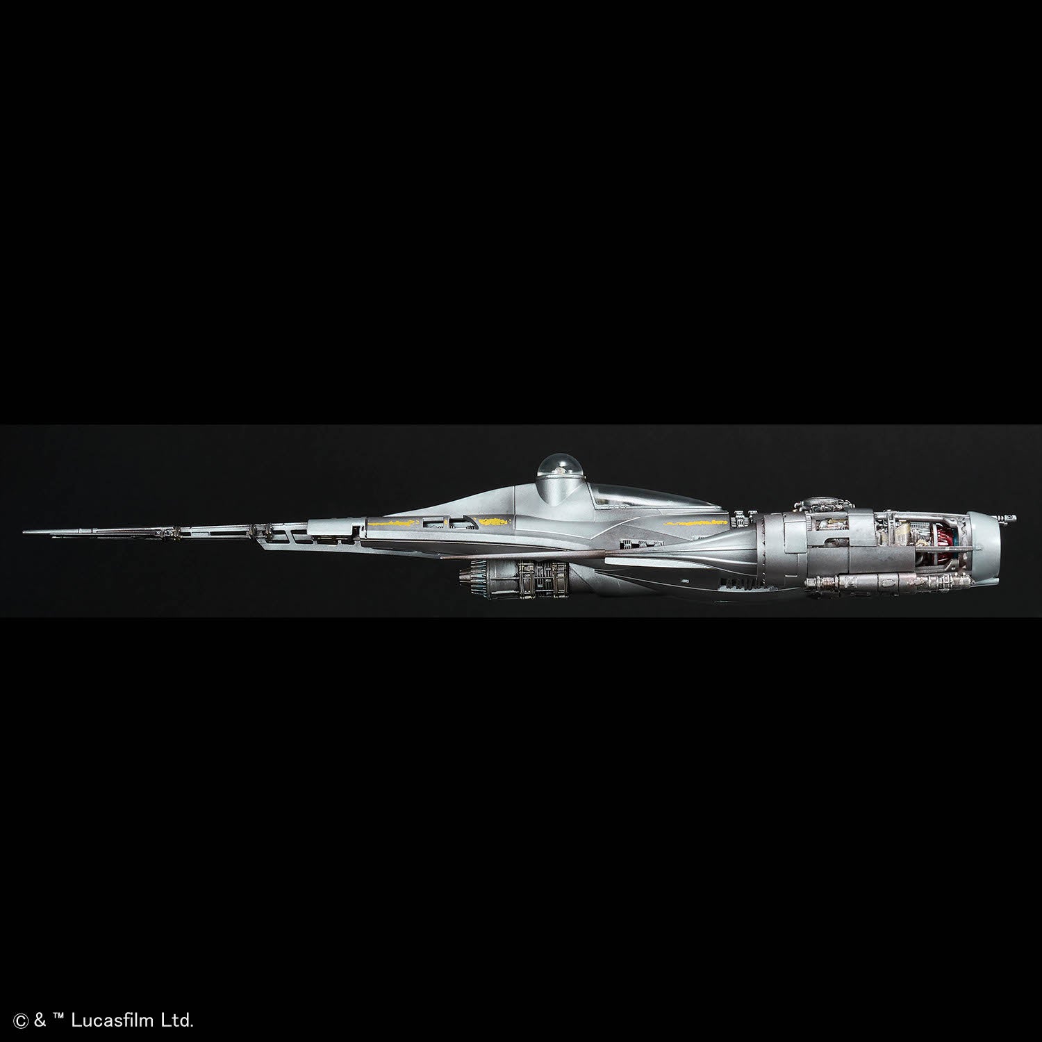 Star Wars The Mandalorian Mandalorian N-1 Starfighter 1/48 Scale Model Kit