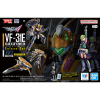 Macross Delta HG VF-31E Siegfried (Chuck Mustang Custom) 1/100 Scale Deluxe Model Kit Set
