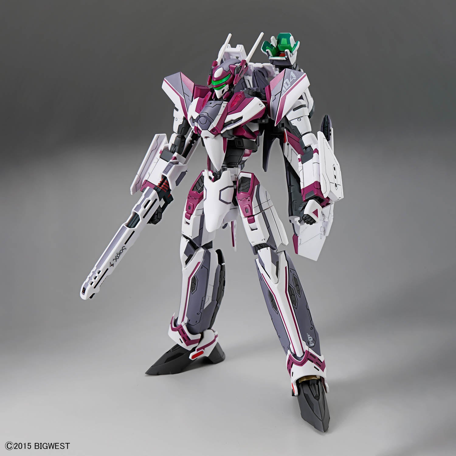 Macross Delta HG VF-31C Siegfried (Mirage Farina Jenius) 1/100 Scale Deluxe Model Kit Set