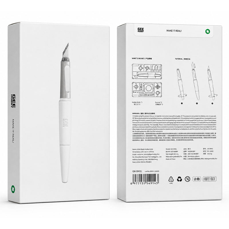 GEE Hobby GH-DK01 Wide Blade Hobby Knife