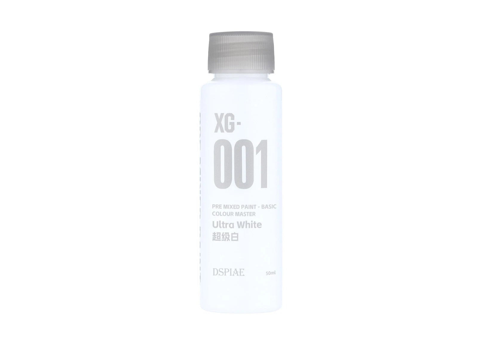 DSPIAE XG-001 Water Based Pre-Mixed Paint - Ultra White 50ML