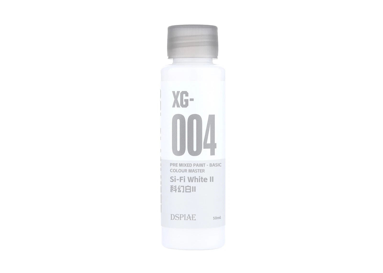 DSPIAE XG-004 Water Based Pre-Mixed Paint - Si-Fi White II 50ML