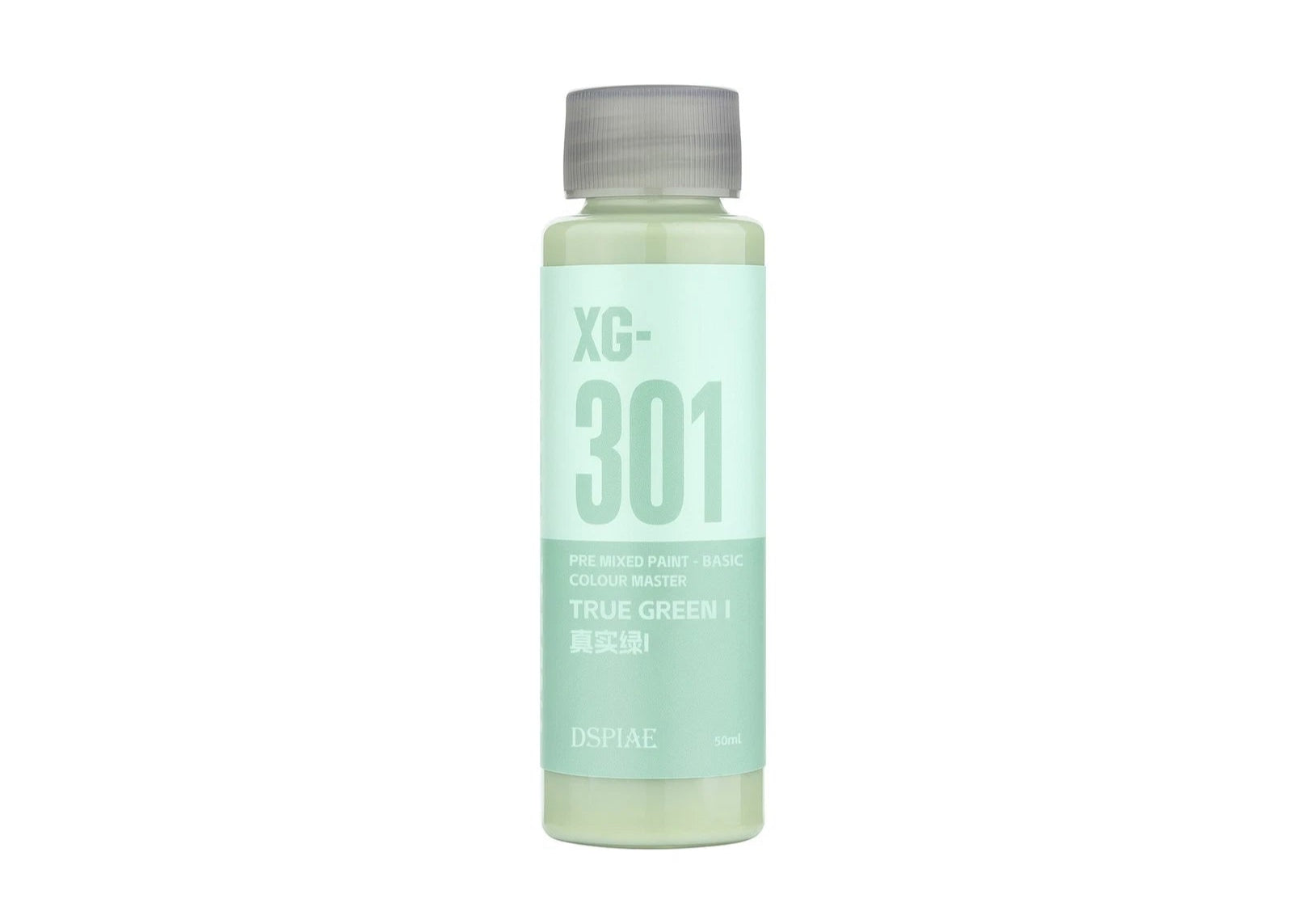 DSPIAE XG-301 Water Based Pre-Mixed Paint - True Green I 50ML