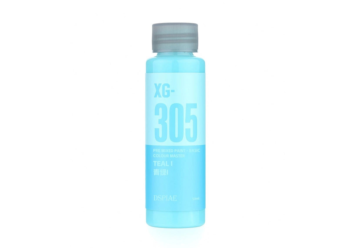DSPIAE XG-305 Water Based Pre-Mixed Paint - Teal I 50ML
