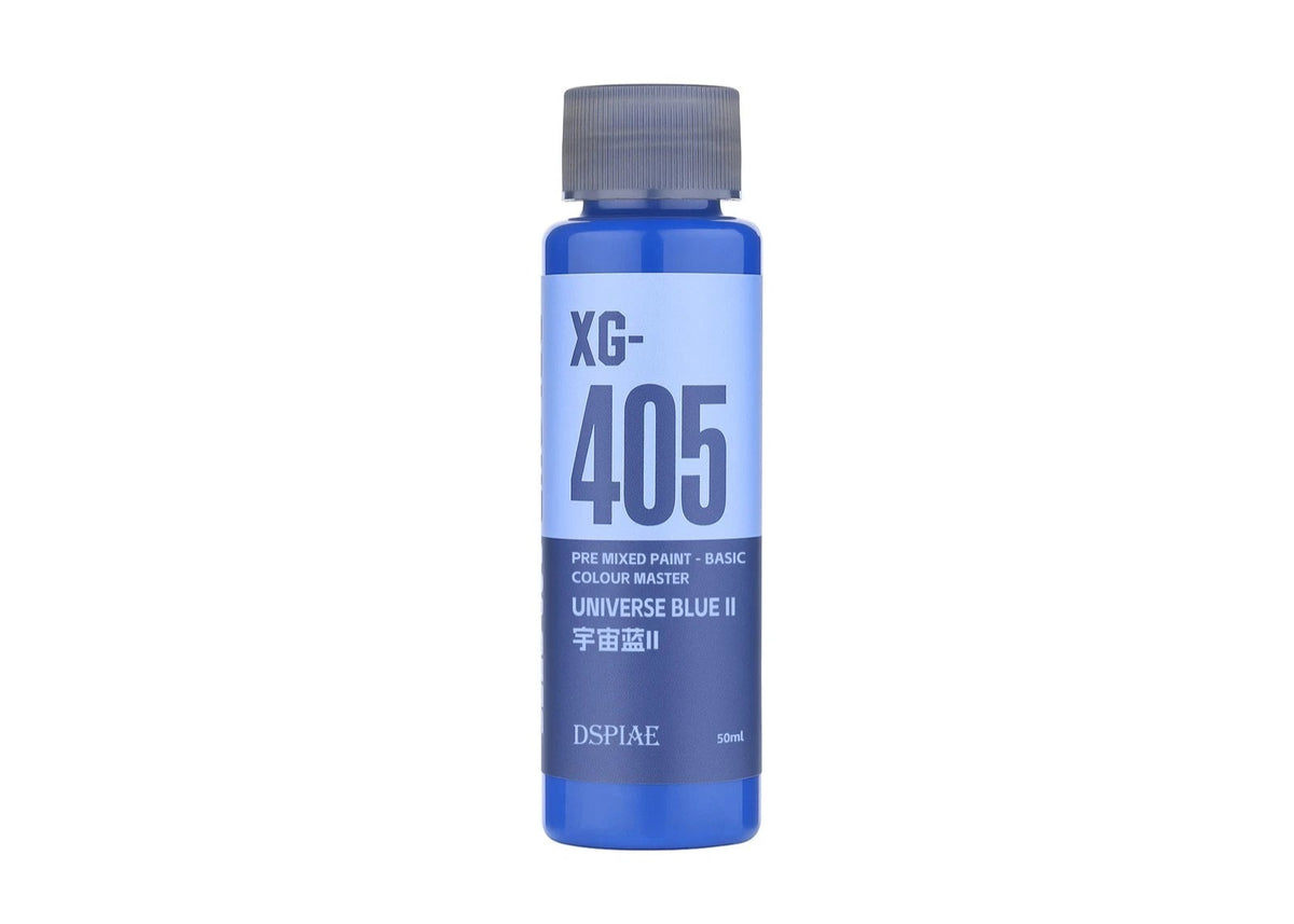 DSPIAE XG-405 Water Based Pre-Mixed Paint - Universe Blue II 50ML