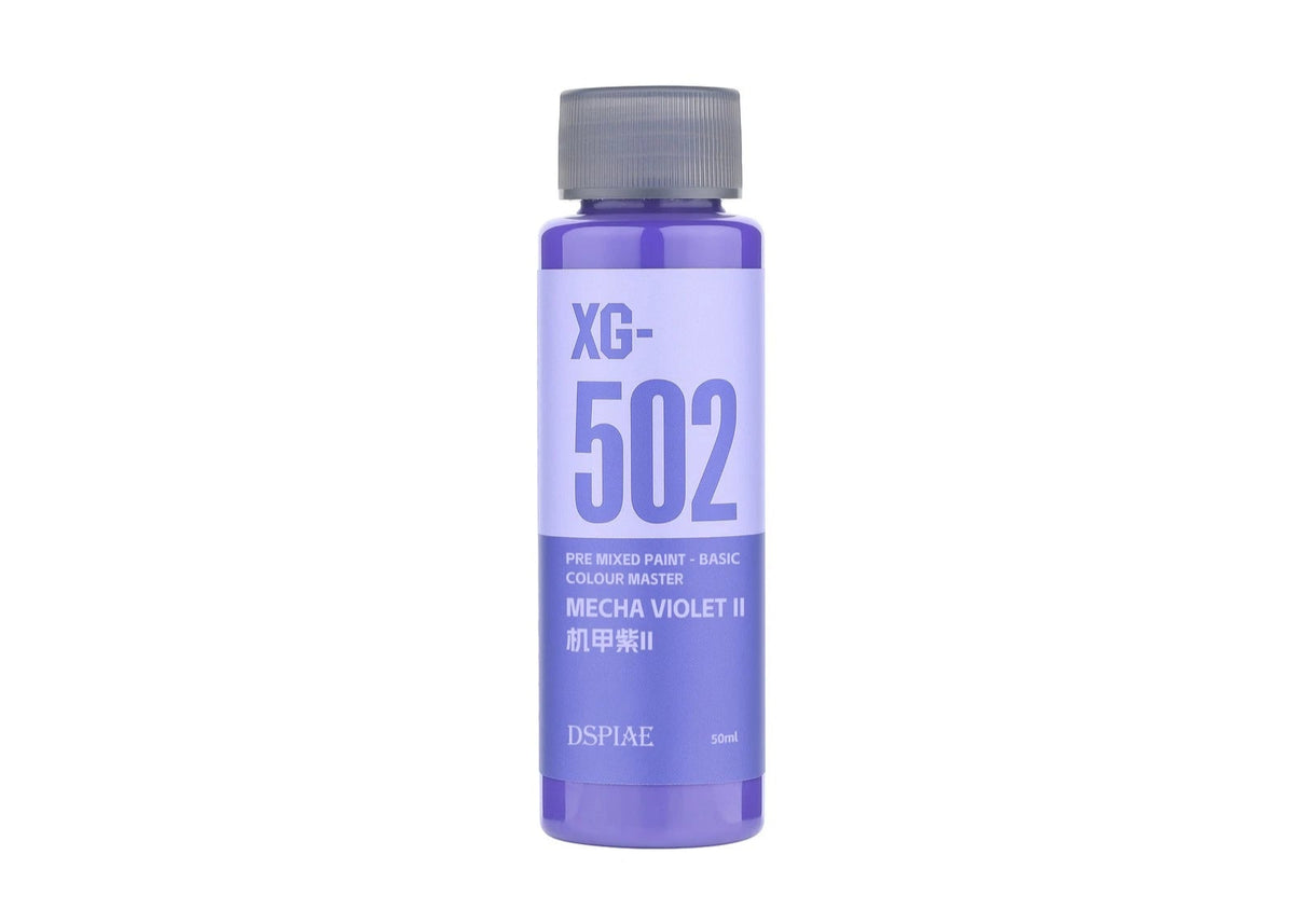 DSPIAE XG-502 Water Based Pre-Mixed Paint - Mecha Violet II 50ML