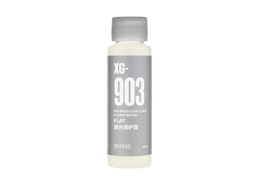 DSPIAE XG-903 Water Based Pre-Mixed Paint - Clear Coat (Flat) 50ML