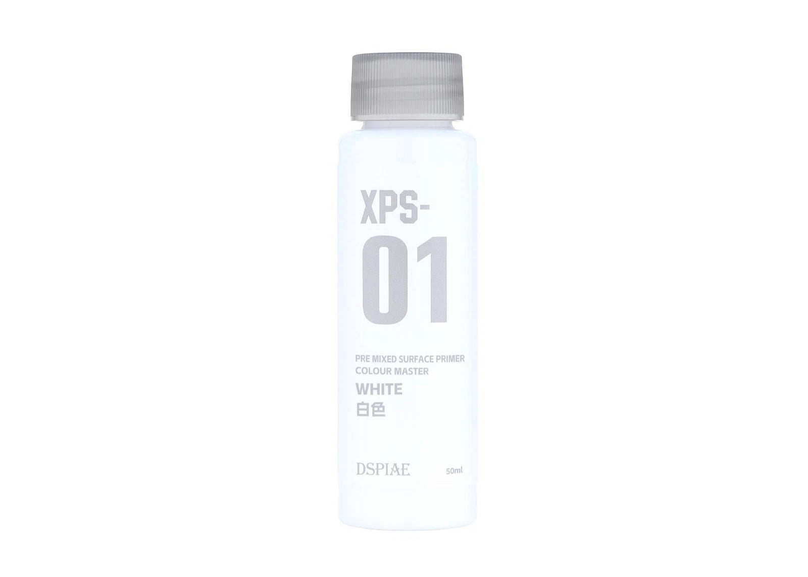 DSPIAE XPS-01 Water Based Pre-Mixed Paint - Primer Surfacer (White) 50ML