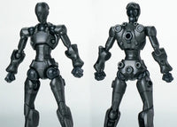 3 Min Project Xenostrike (Transparent Metallic Ver.) 1/18 Scale Model Kit