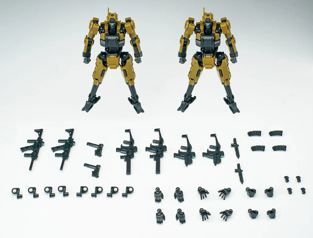 Sheik Mainland 3MIN Project-A 1/18 Fenrir A2 Standard Type (Yellow) Model Kit