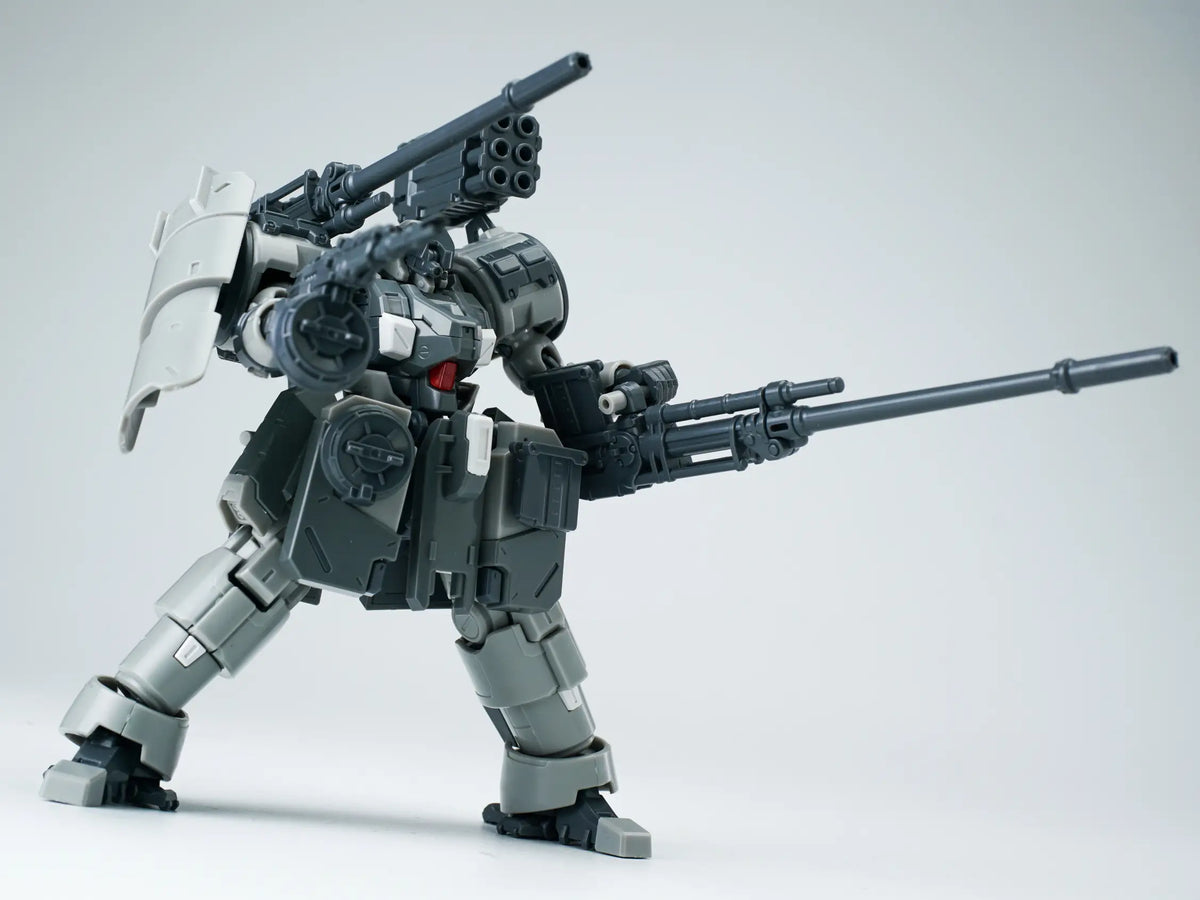 Ultra Action Trooper Artillery Type Zarov (Gray) 1/144 Scale Model Kit