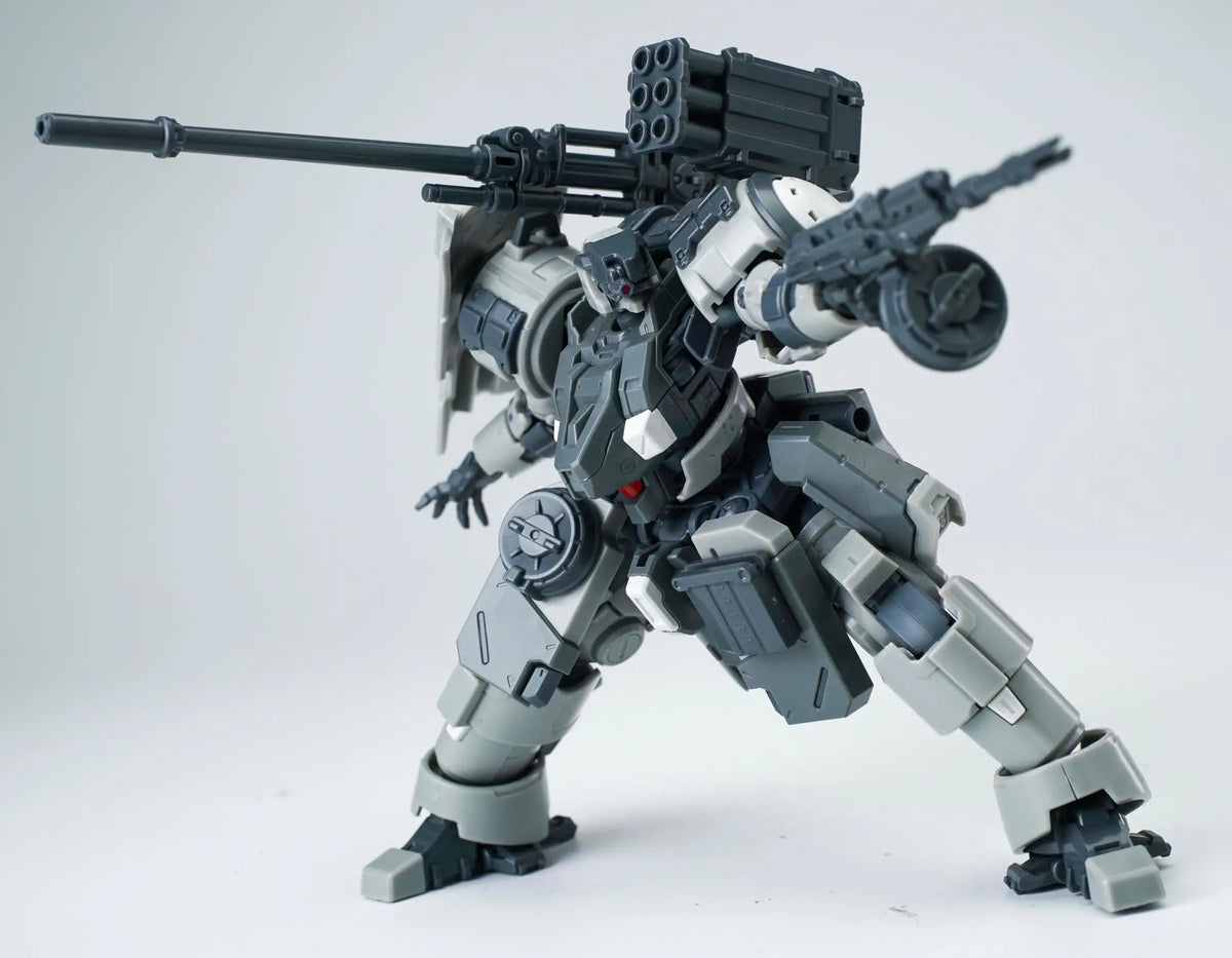 Ultra Action Trooper Artillery Type Zarov (Gray) 1/144 Scale Model Kit