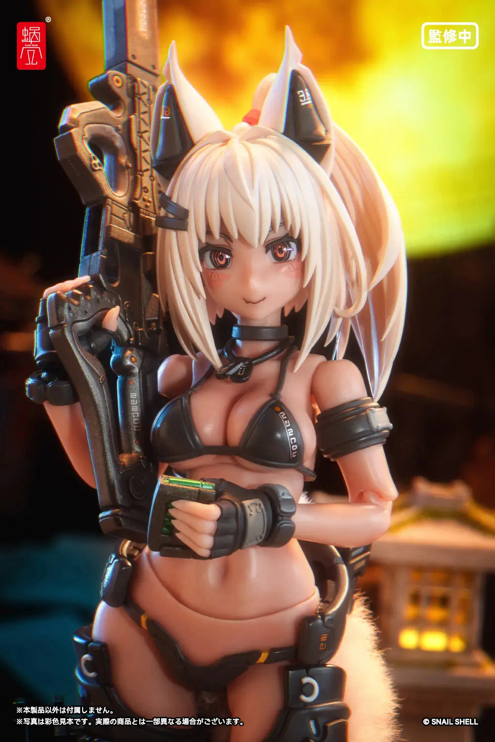 RA-04 Kitsunebi Senki Honoka (Swimsuit Ver.) 1/12 Scale Action Figure