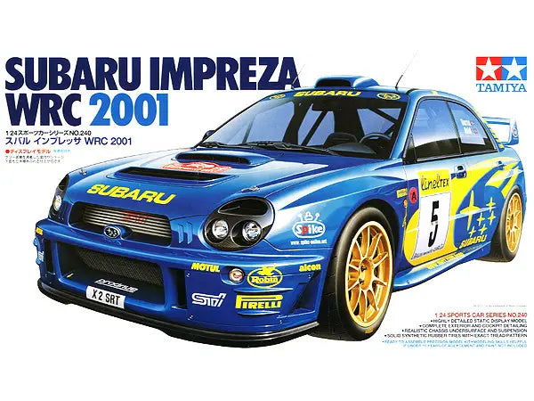Tamiya 1/24 Subaru Impreza WRC 2001