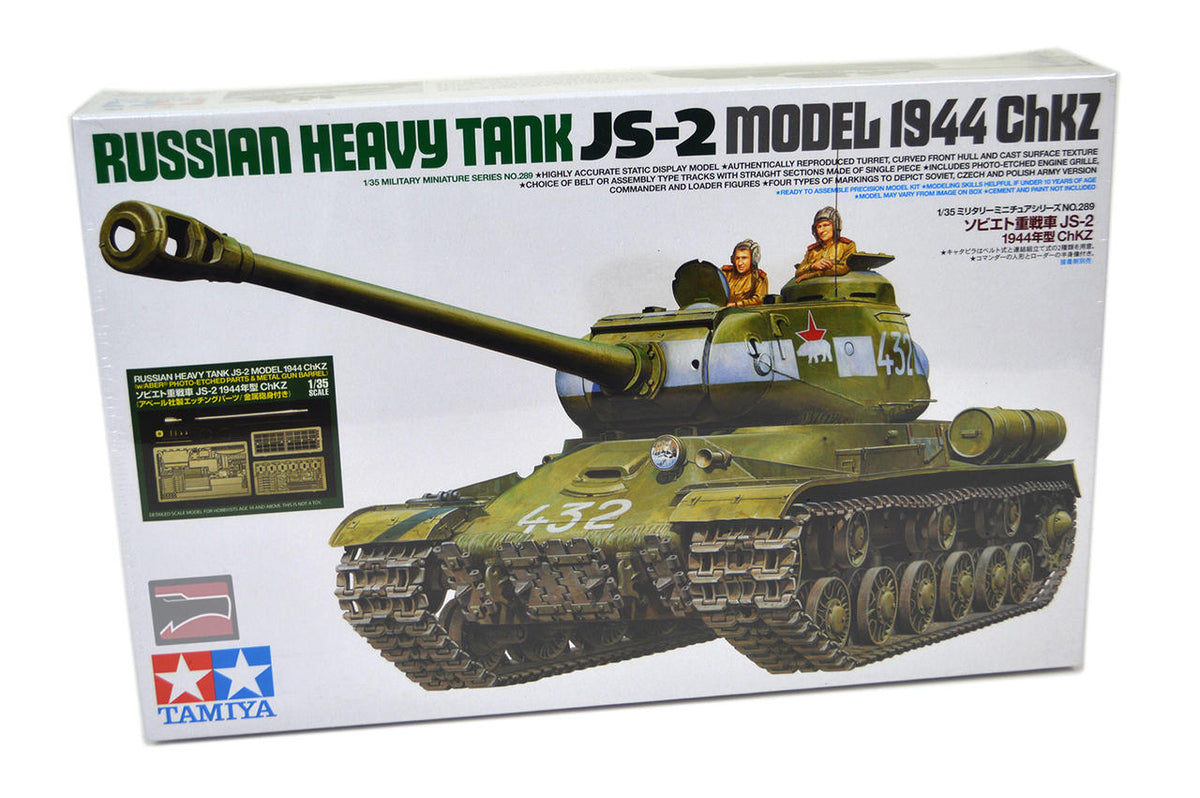 Tamiya 1/35 Soviet JS-2 1944 ChKZ (w/Aber PE & Metal Barrel)