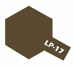 Tamiya Color LP17 Linoleum Deck Brown Flat Mini Lacquer Finish (10ml)