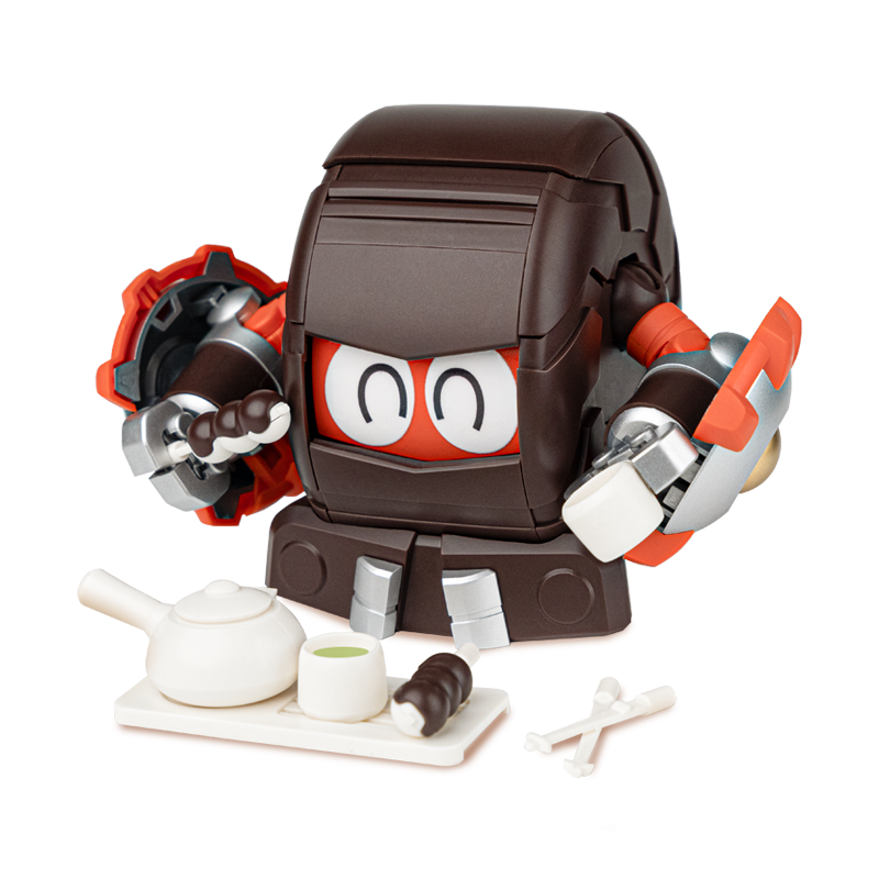 B-Robo Kabutack Qosmos Gerotan & Dangoron Model Kit Set