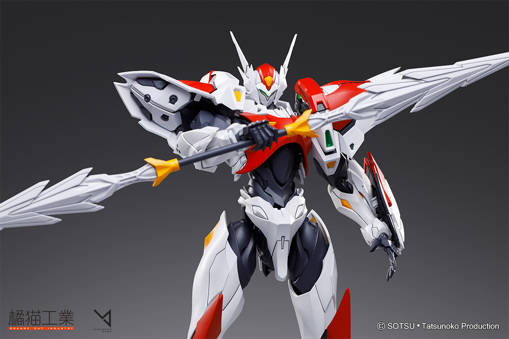 Orange Cat Blaster Tekkaman Blade Model Kit