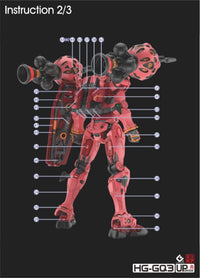 C113 HG Red + White Gundam (GQuuuuuuX Ver.) Water Slide Decal