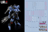 F70 MG Gundam Vidar Water Slide Decal