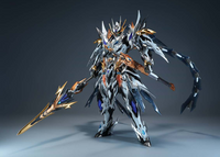 Legend of Star General MNP-XH05XP Zhaoyun with Moonlight Jade Lion (SP Color) 1/100 Scale Model Kit