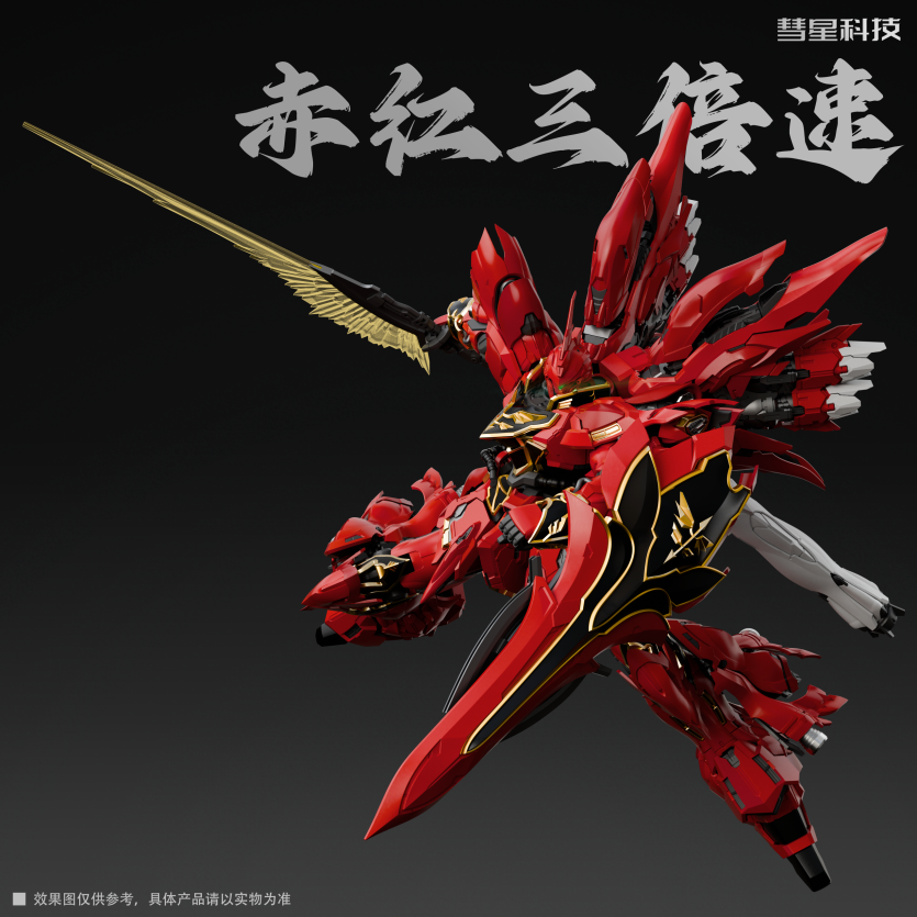 Comet Technology 1/100 MSN-06S The Red Comet Model Kit – USA